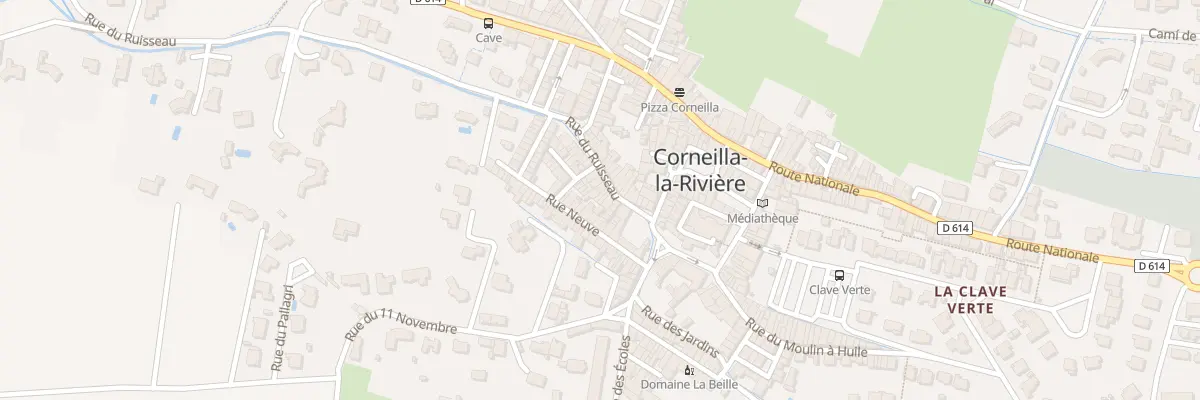Plan du 21 Rue du Ruisseau à Corneilla-la-Rivière