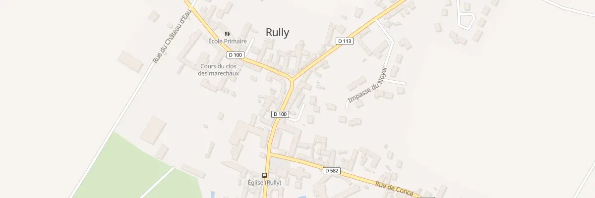 Plan du 39 Grande Rue à Rully