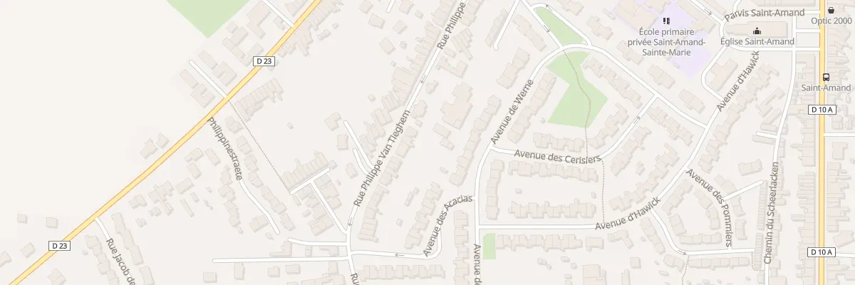 Plan du 111 Rue Philippe Van Tieghem à Bailleul
