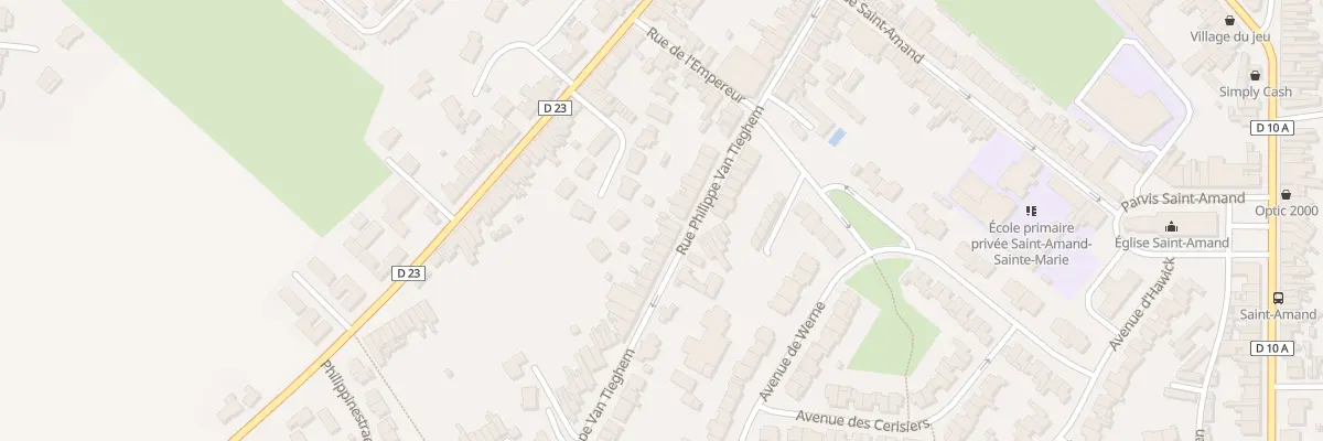 Plan du 106 Rue Philippe Van Tieghem à Bailleul