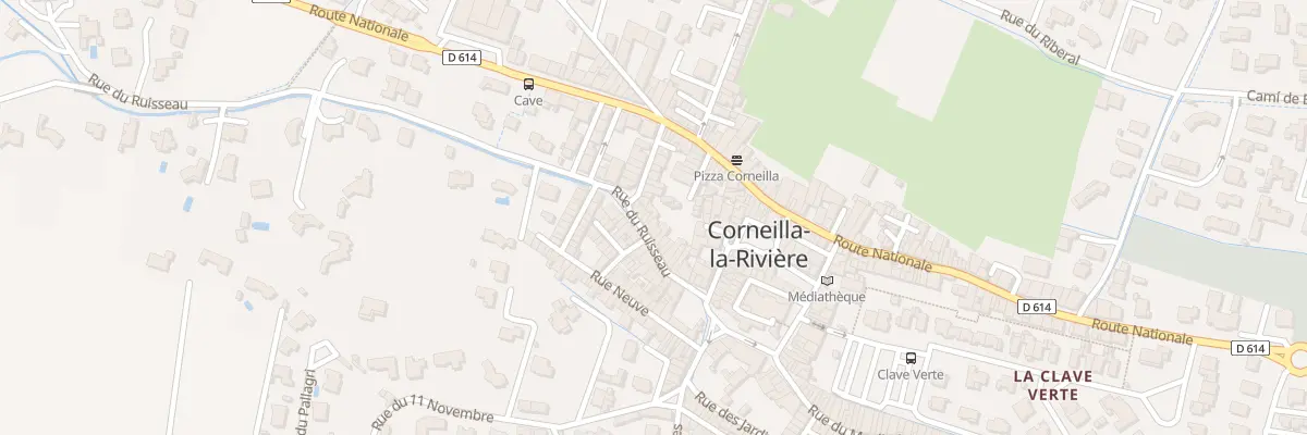 Plan du 28 Rue du Ruisseau à Corneilla-la-Rivière