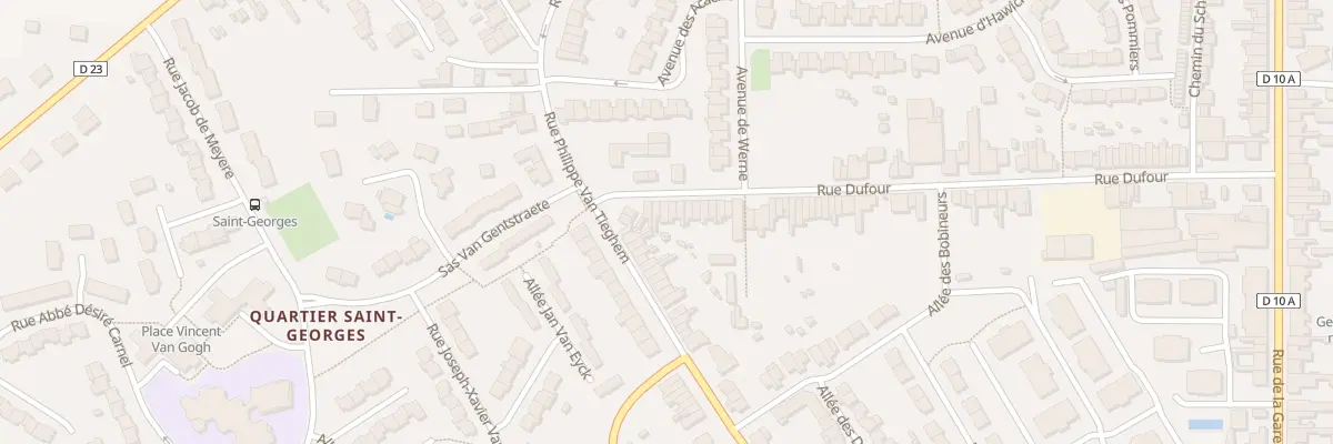 Plan du 99 Rue Dufour à Bailleul