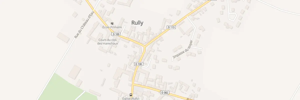 Plan du 33 Gr Grande Rue à Rully
