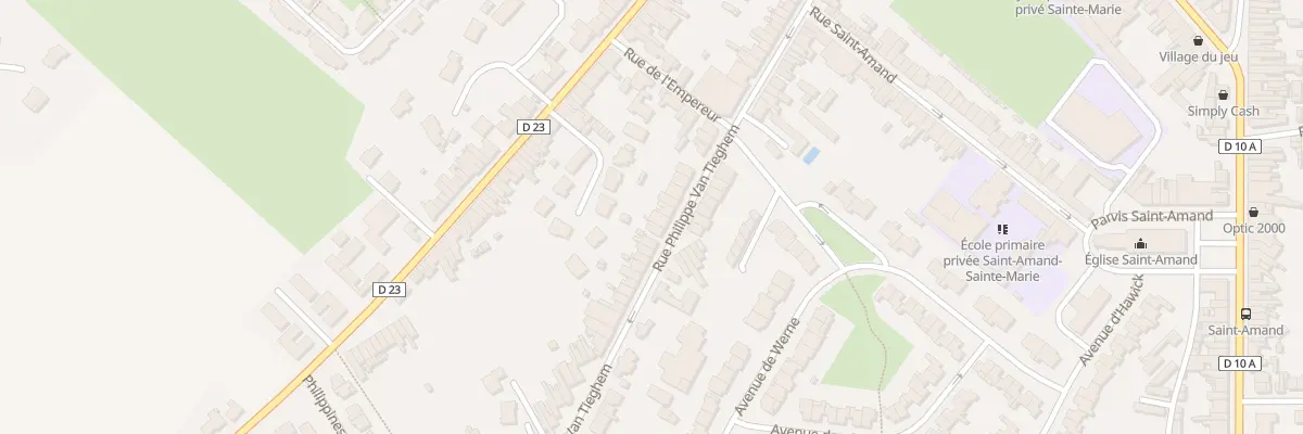 Plan du 102 Rue Philippe Van Tieghem à Bailleul