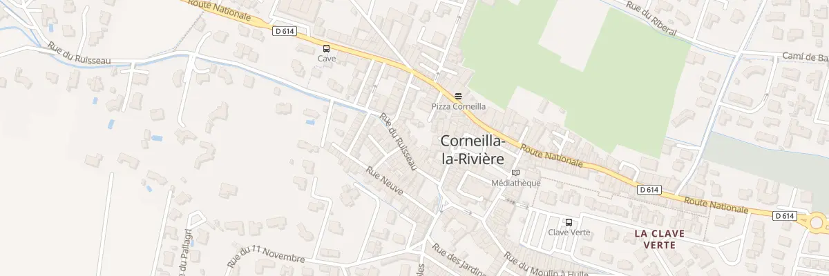 Plan du 22 Rue du Ruisseau à Corneilla-la-Rivière