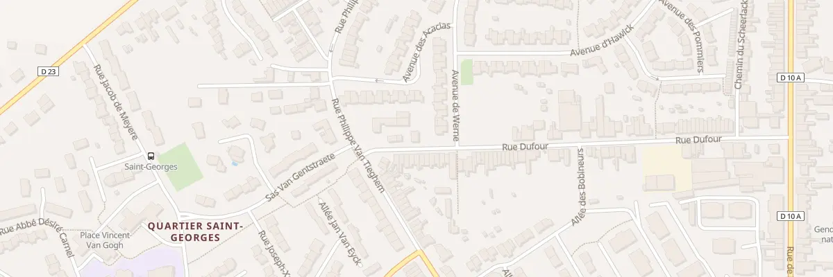 Plan du 102 Rue Dufour à Bailleul