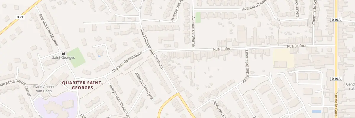 Plan du 95 Rue Dufour à Bailleul