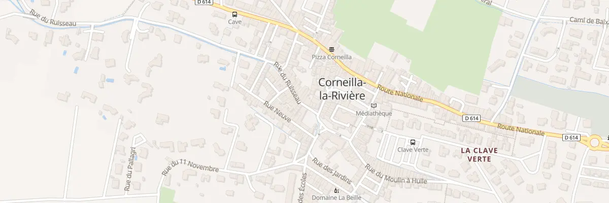 Plan du 10 Rue du Ruisseau à Corneilla-la-Rivière