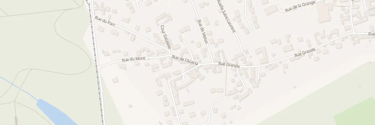 Plan du 4 Rue de l’Acacia à Moisenay