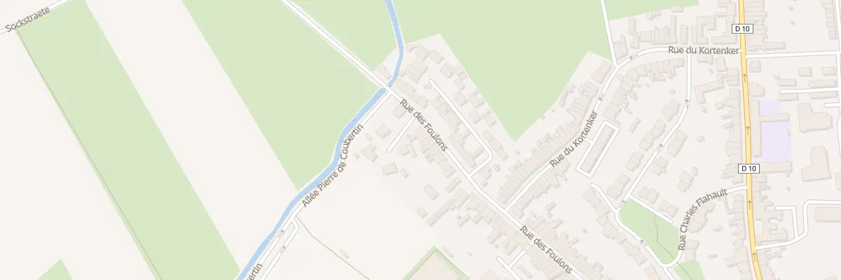 Plan du 137 Rue des Foulons à Bailleul