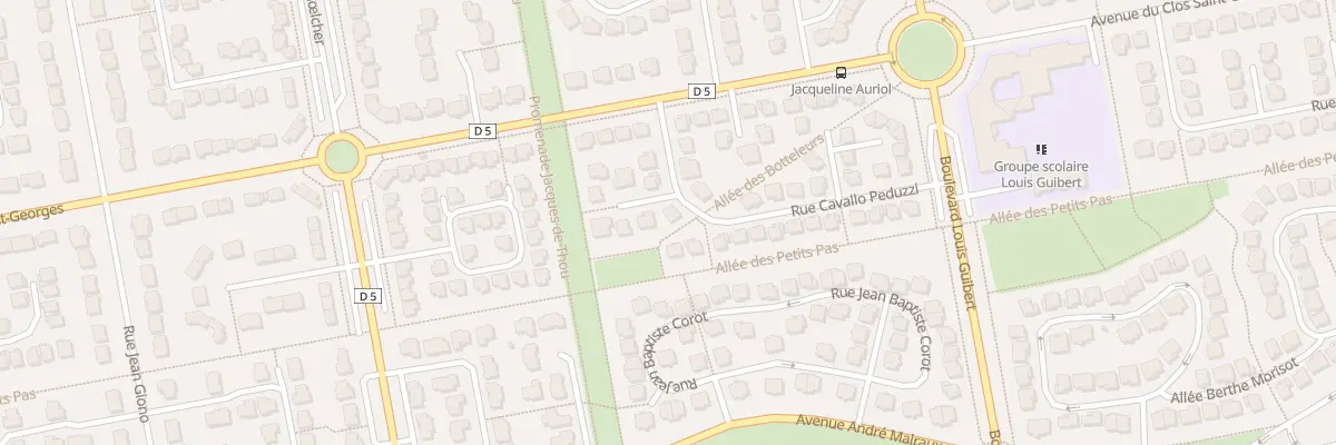 Plan du 5 Rue Cavallo Peduzzi à Bussy-Saint-Georges
