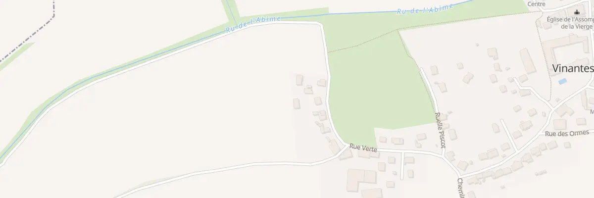 Plan du 26B Rue Verte à Vinantes