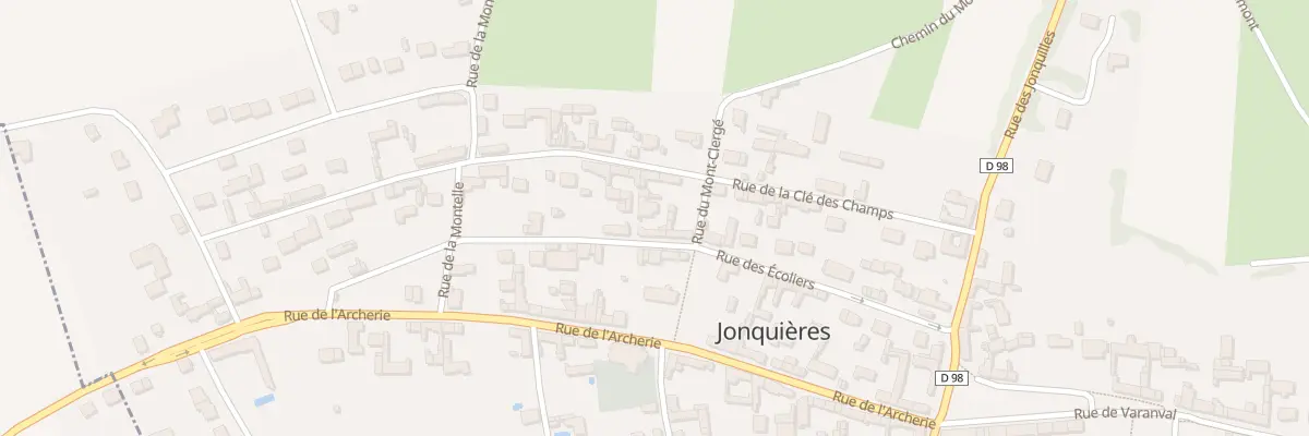 Plan du 26 Rue des Ecoliers à Jonquières
