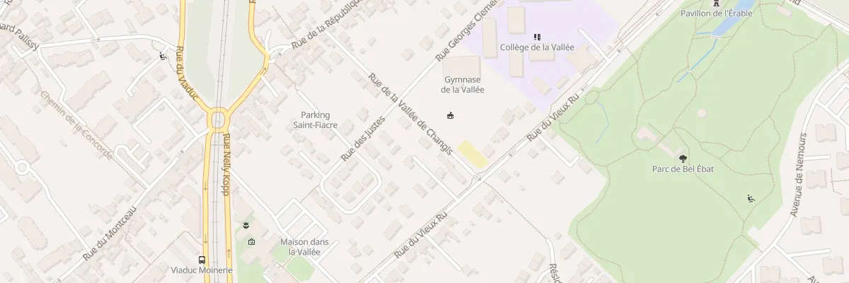 Plan du 12 Rue de la Vallée de Changis à Avon