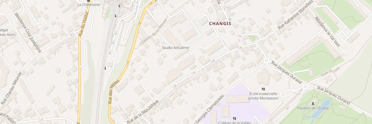 Plan du 17B Rue de la République à Avon