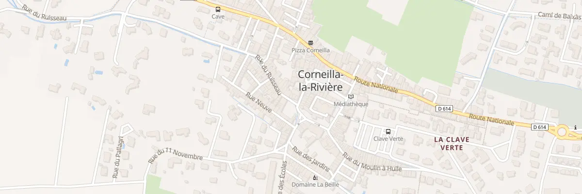 Plan du 6 Rue du Ruisseau à Corneilla-la-Rivière