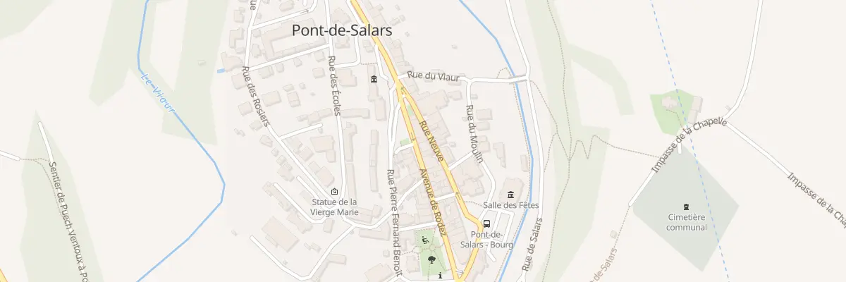 Plan du 5165 Av de Rodez à Pont-de-Salars