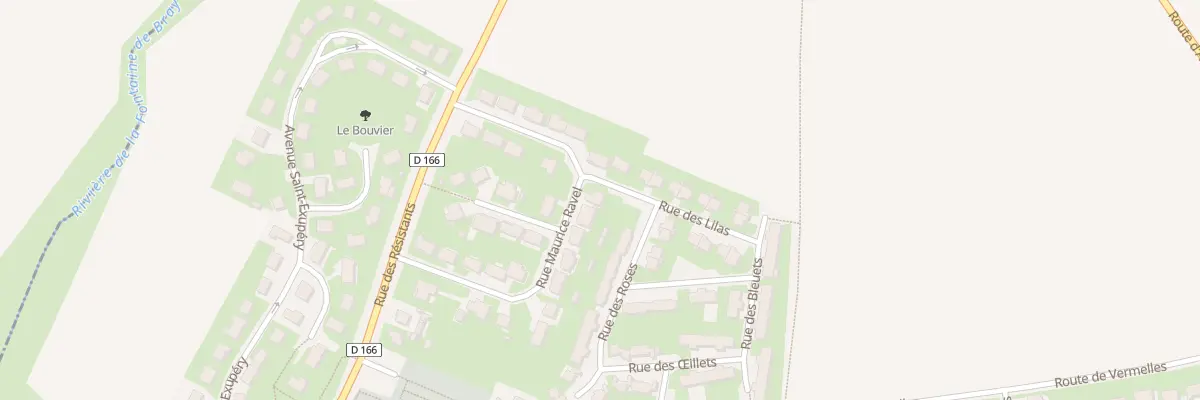 Plan du 13 Rue Maurice Ravel à Noyelles-lès-Vermelles