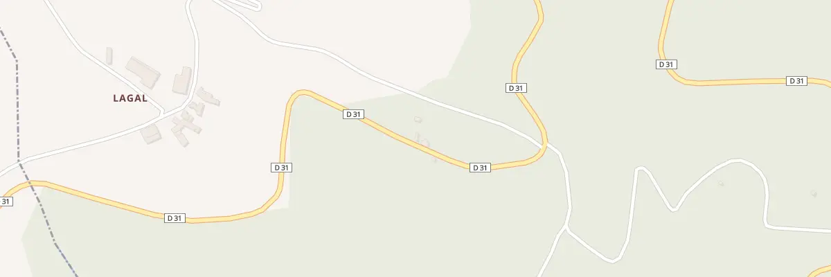 Plan du 5361 Les Pradelles au Truel