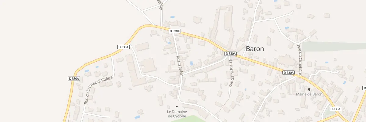 Plan du 7 Rue d’Enfer à Baron