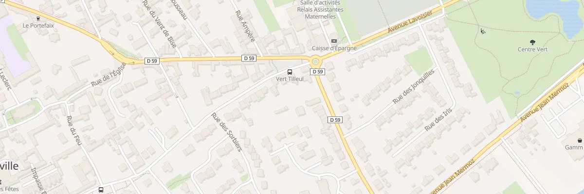 Plan du 10 Rue d’En Bas à Dainville