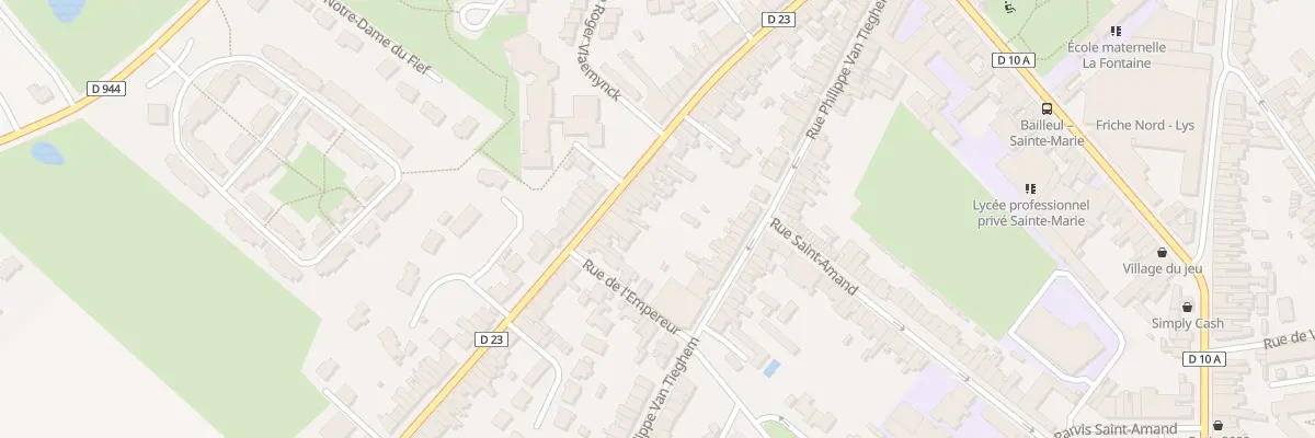 Plan du 73 Rue Pharaon de Winter à Bailleul