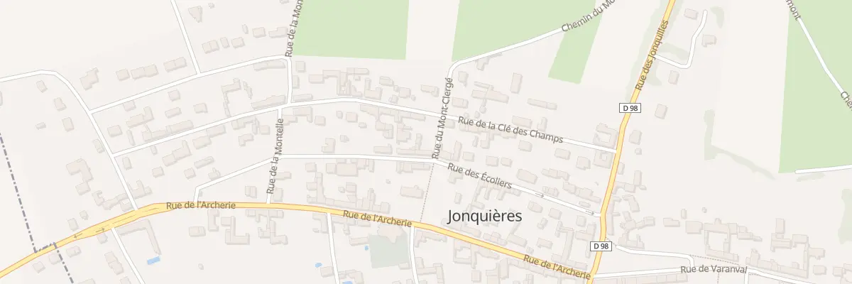 Plan du 24 Rue des Ecoliers à Jonquières