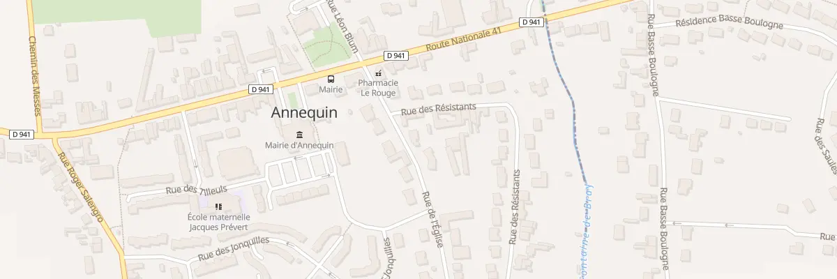 Plan du 7 Rue de l’Eglise à Annequin