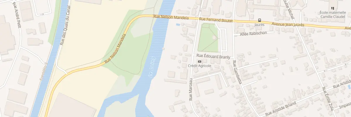 Plan du 44 Rue Marceau à Châlette-sur-Loing