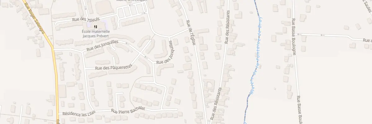 Plan du 18 Rue de l’Eglise à Annequin