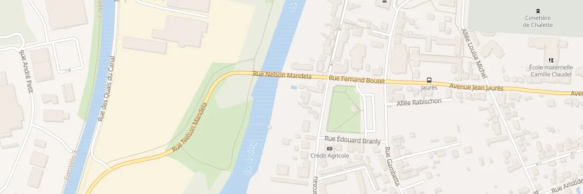 Plan du 36 Rue Marceau à Châlette-sur-Loing
