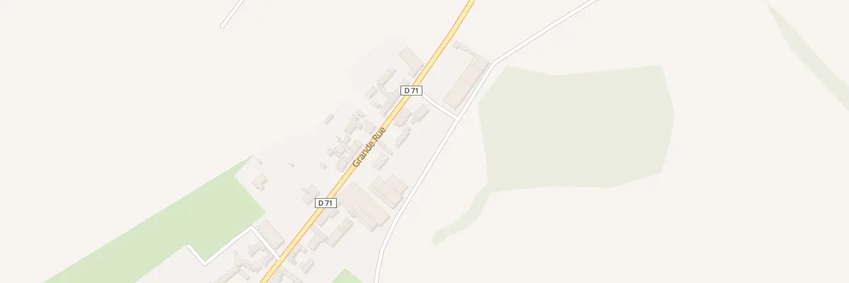 Plan du 60 Gr Grande Rue à Chuignolles