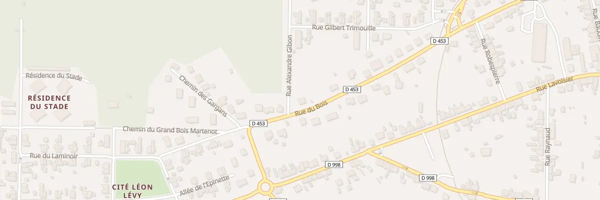 Plan du 86 Rue du Bois à Commentry