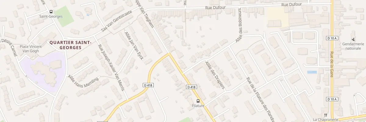 Plan du 223 Rue Philippe Van Tieghem à Bailleul