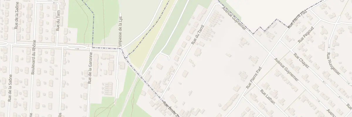 Plan du 11 Rue du Terril à Grenay