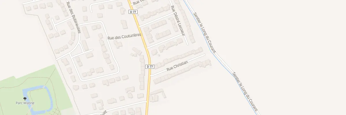 Plan du 11 Rue Christian à Estaires