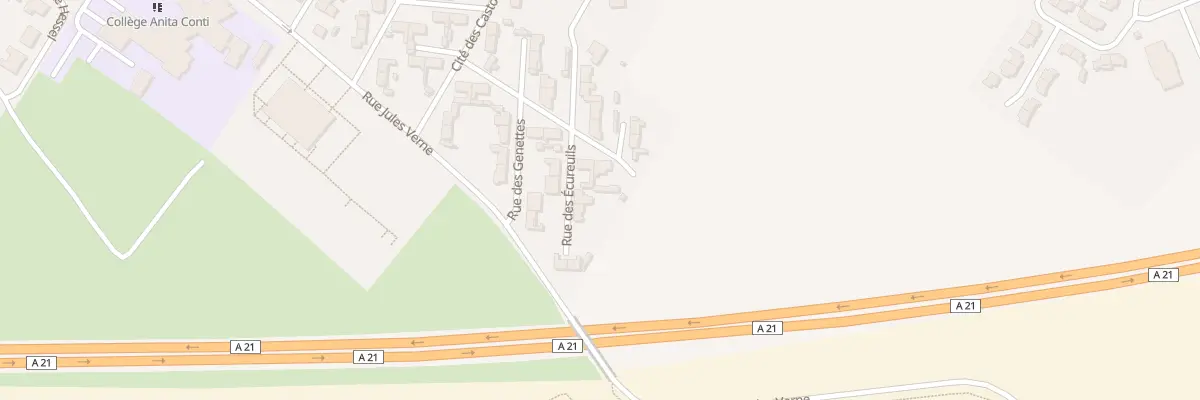 Plan du 13 Rue des Ecureuils à Bully-les-Mines