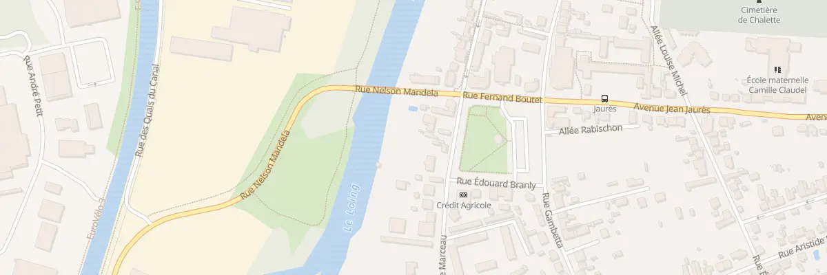 Plan du 40 Rue Marceau à Châlette-sur-Loing