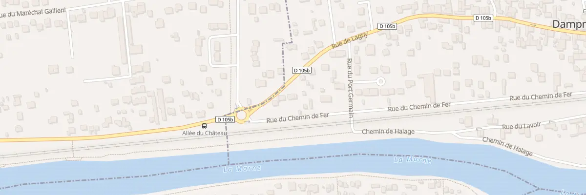Plan du 99 Rue de Lagny à Dampmart
