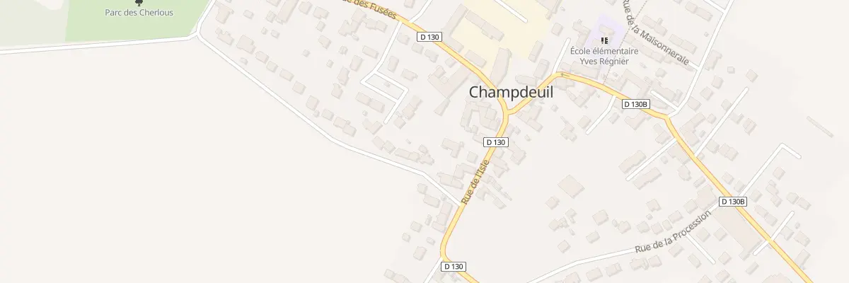 Plan du 5 Rue de la Nouette à Champdeuil