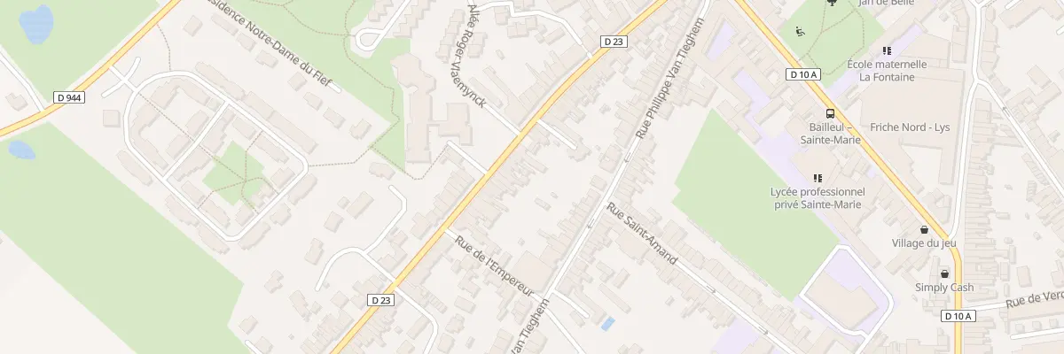Plan du 63 Rue Pharaon de Winter à Bailleul