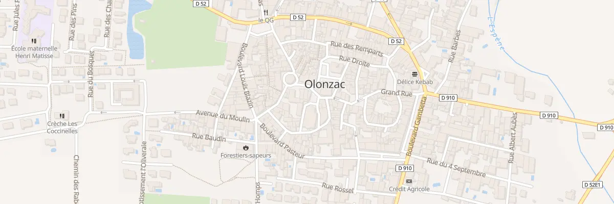 Plan du 5 Pl de l’Église à Olonzac