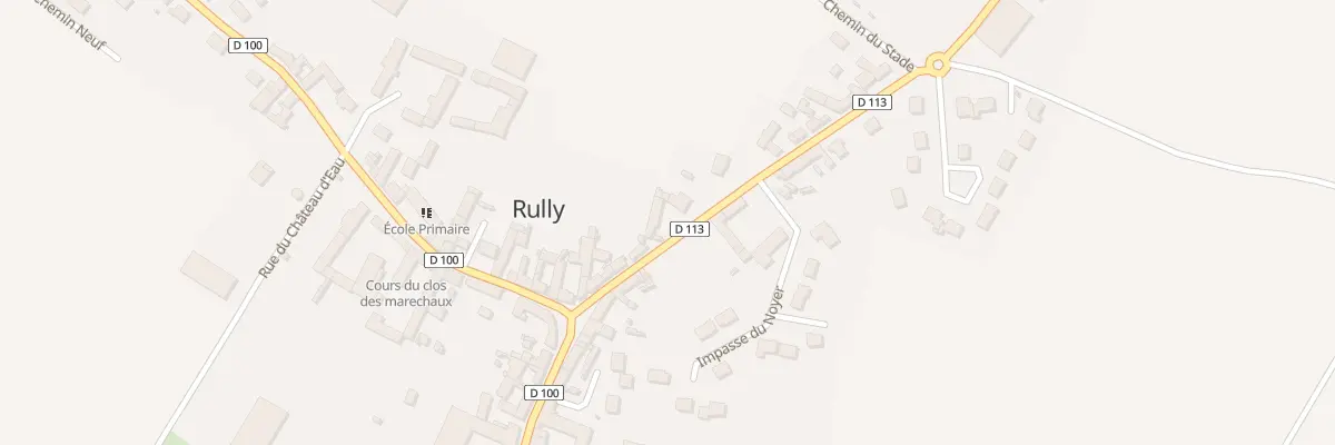 Plan du 5 Rue du Vignet à Rully