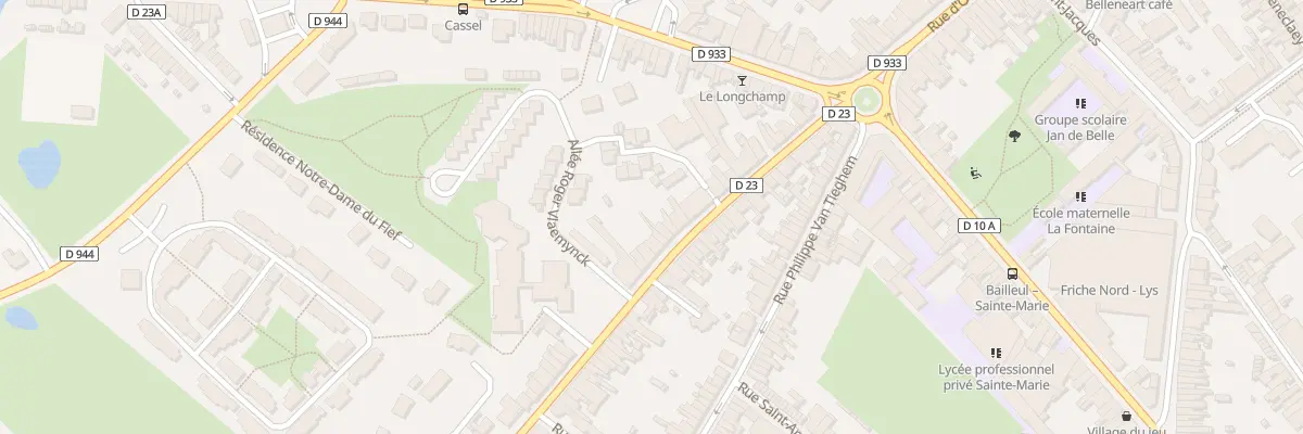 Plan du 30 Rue Pharaon de Winter à Bailleul