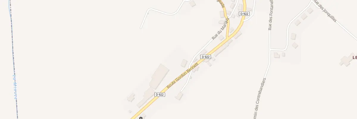 Plan du 5070 Bourg de Laqueuille à Laqueuille