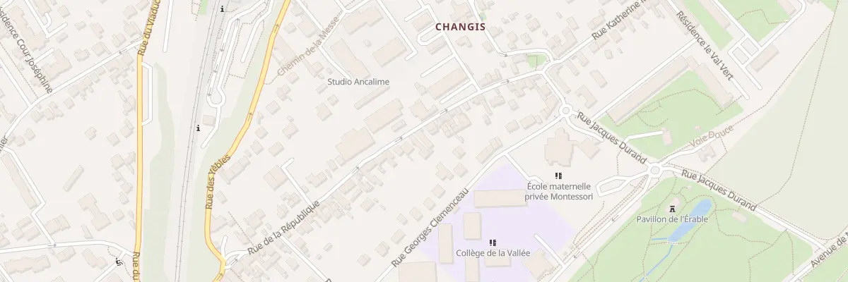 Plan du 62 Rue de la République à Avon