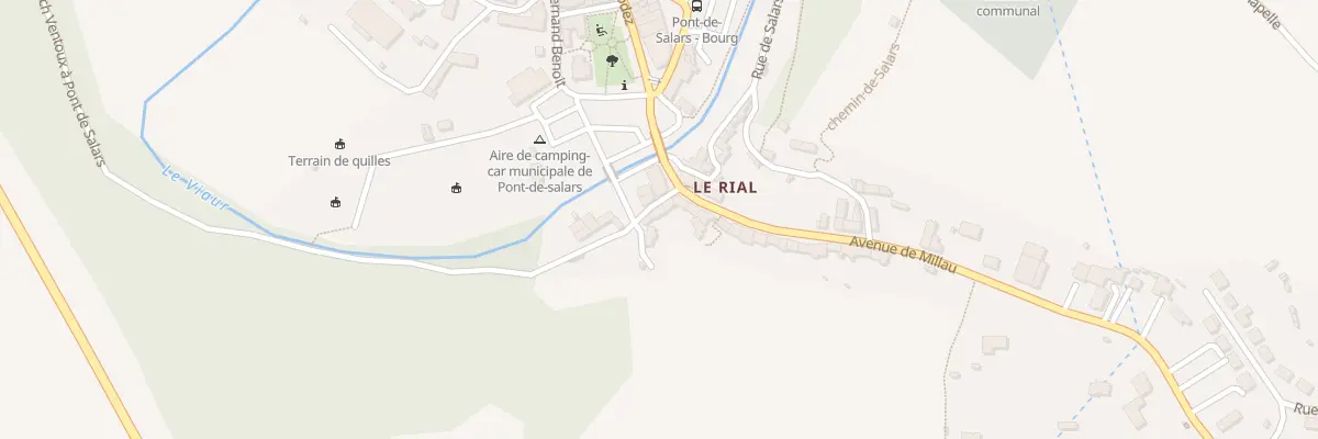 Plan du 2 Rue de la Sarrade à Pont-de-Salars