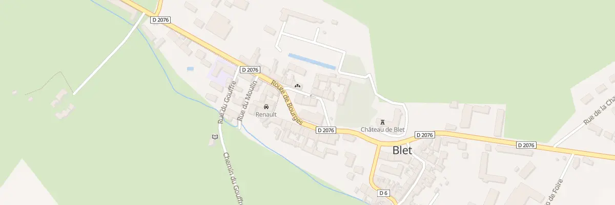 Plan du 3 Pl de l’Eglise à Blet