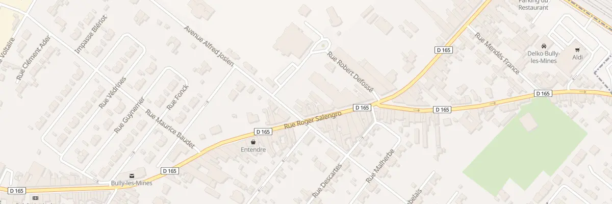 Plan du 43B Rue Roger Salengro à Bully-les-Mines