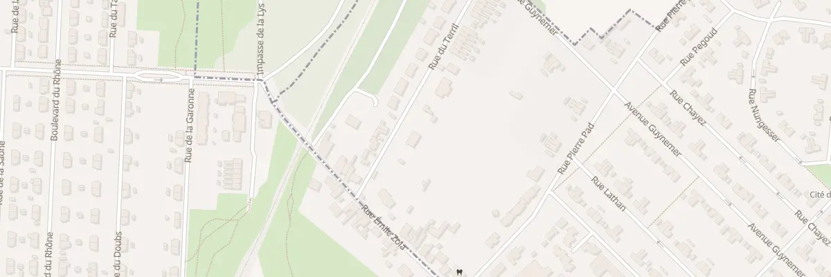 Plan du 2 Rue du Terril à Grenay